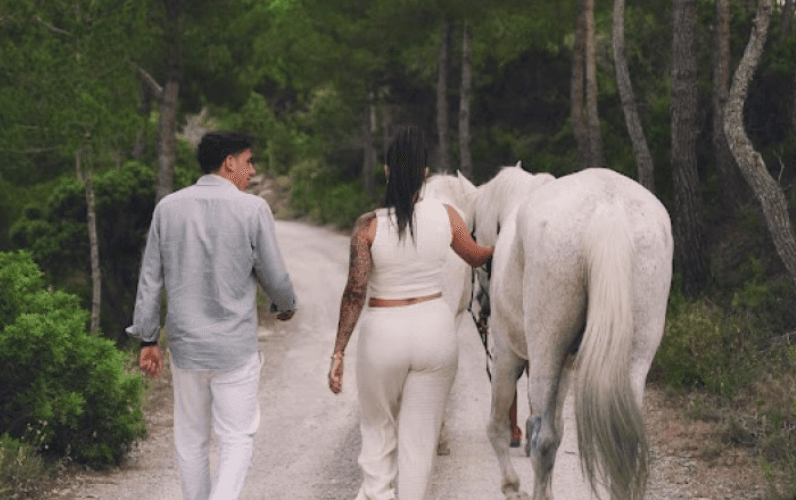 Sunset Horse Ritual Ibiza